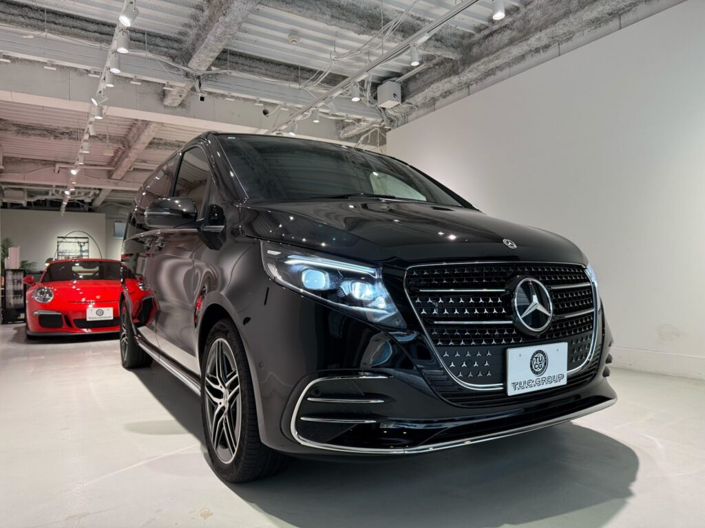 Vクラス,2列目窓交換,V220d,W447,新型V,Vクラス窓交換