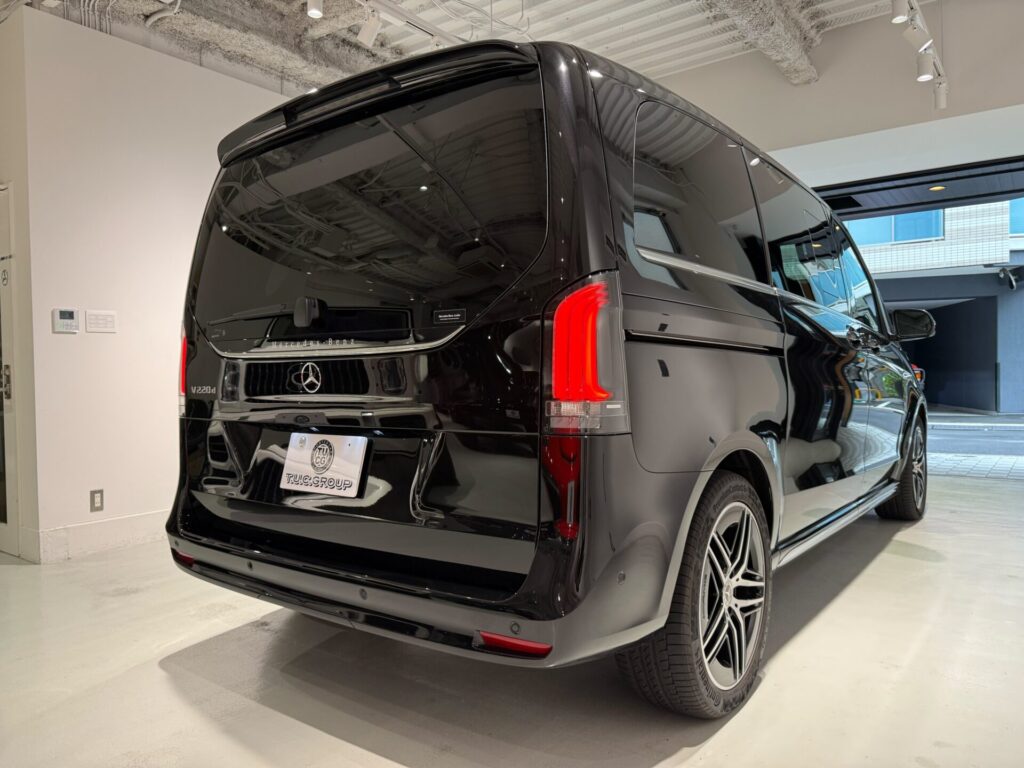 Vクラス,2列目窓交換,V220d,W447,新型V,Vクラス窓交換